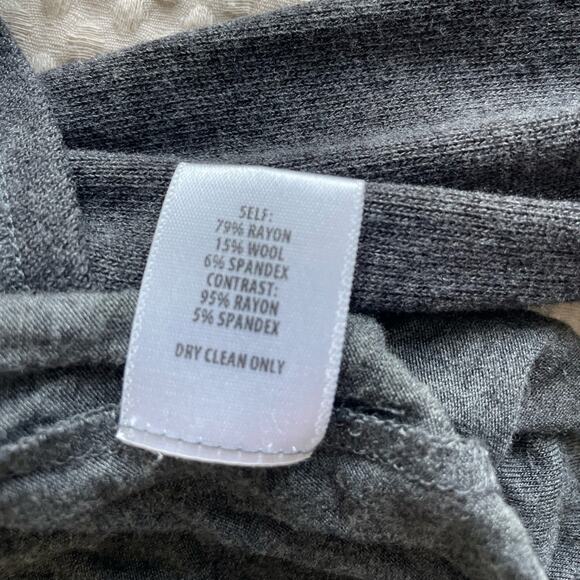 Bailey 44 Anastasia Gray Wool Blend Turtleneck Long Sleeve Sweater Dress Small - Picture 12 of 14